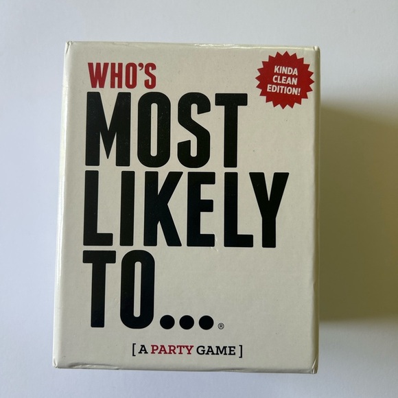 Who’s Most Likely To Party Game - Picture 1 of 3